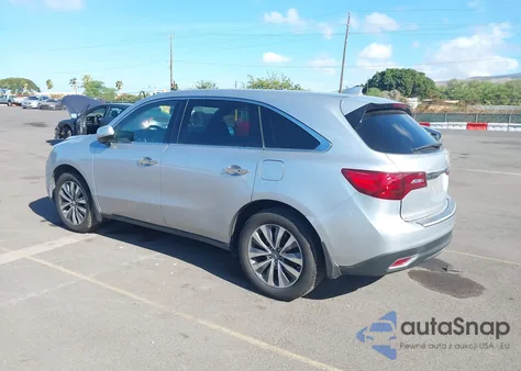 2015 Acura Mdx Technology Package from USA, damaged, VIN 5FRYD3H44FB010393